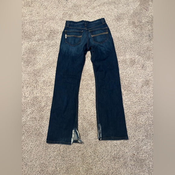 Western worn Cinch Indigo Denim Jeans - Picture 2 of 8